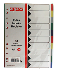 globox separatoare color a4